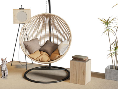 现代吊椅 休闲椅子