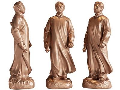 现代青年毛泽东人物雕塑雕刻3d模型 现代青年毛泽东人物雕塑雕刻