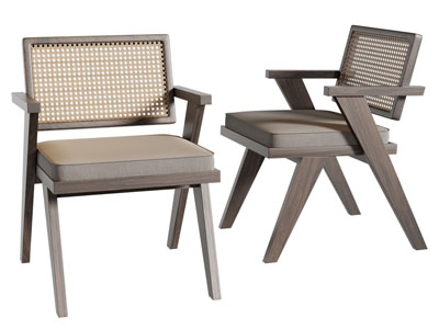 侘寂风休闲椅子