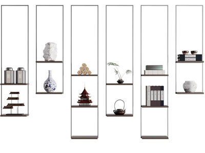 新中式装饰架