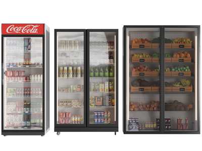 现代冷饮 水果冰箱 冷藏柜