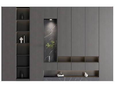 现代木质收纳装饰柜 储物柜