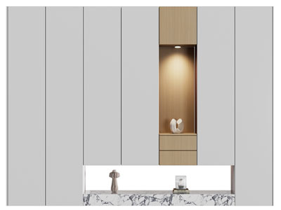 现代收纳装饰柜 储物柜