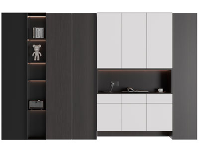 现代玄关鞋柜 装饰柜