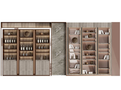 新中式酒柜