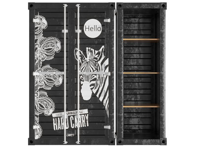 工业风loft收纳装饰柜