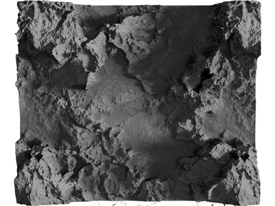 侘寂风岩石 岩板立体墙饰 背景墙