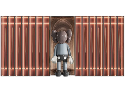 现代Kaws公仔装饰摆件