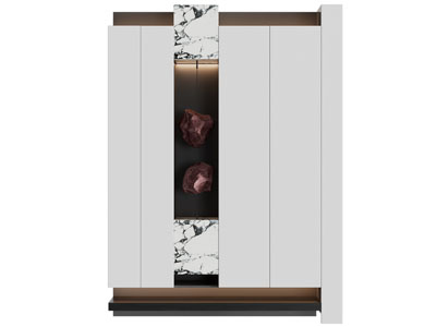 现代玄关隔断装饰柜