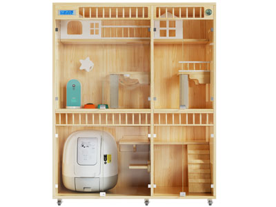 现代实木宠物爬架 宠物玩具