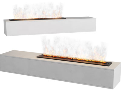 现代长方形壁炉火炉