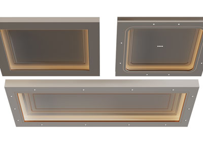 现代方形 长方形天花吊顶