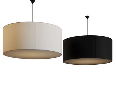 现代圆柱形吊灯