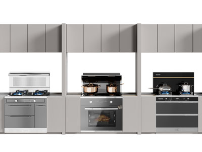 现代集成灶 锅具厨房电器
