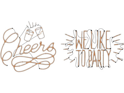 现代霓虹灯 装饰灯 墙饰