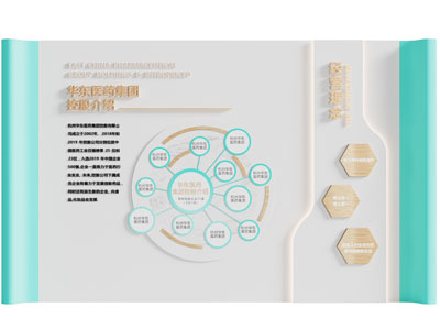现代企业文化墙