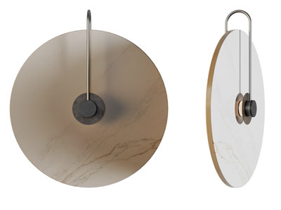 现代大理石壁灯