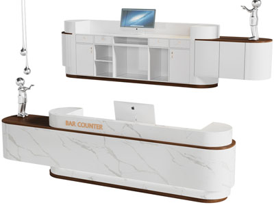 现代前台接待台