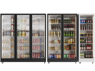 现代玻璃柜门的冷饮柜 冰柜 保鲜柜 展柜