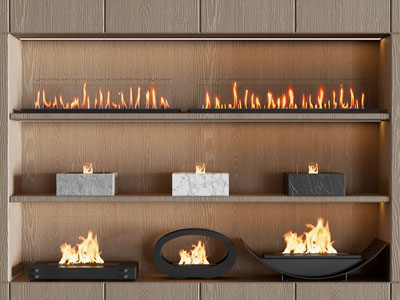 现代壁炉 火炉