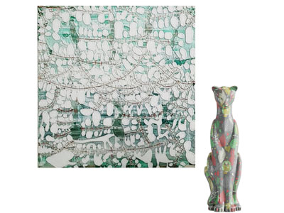 现代装饰挂画、花纹豹子雕塑雕刻3d模型 现代装饰挂画、花纹豹子雕塑雕刻