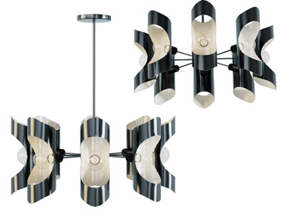 现代金属灯罩吊灯