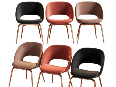 现代轻奢休闲椅子、餐椅