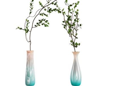 新中式花瓶花卉