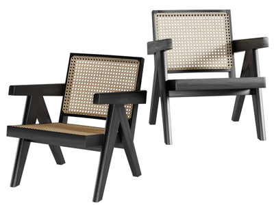 侘寂风休闲椅子