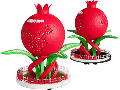 现代城市雕塑3d模型 现代城市雕塑