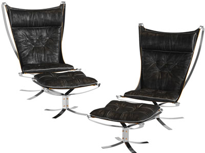 现代休闲椅子、躺椅、脚踏