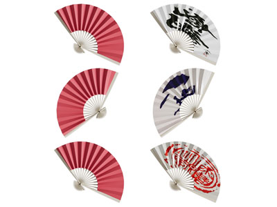 新中式折扇墙饰挂件