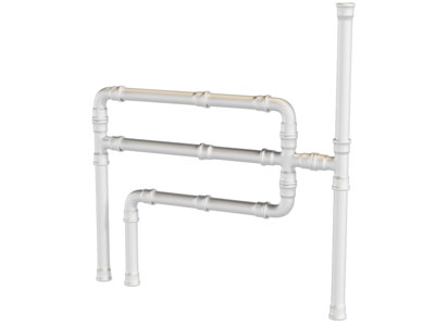 工业风loft管道、弯管