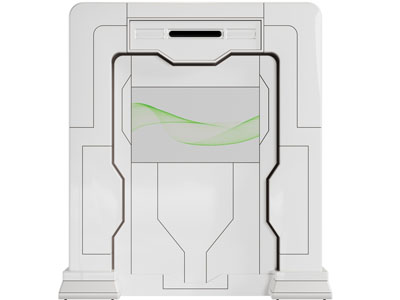 现代科技感大门3d模型 现代科技感大门