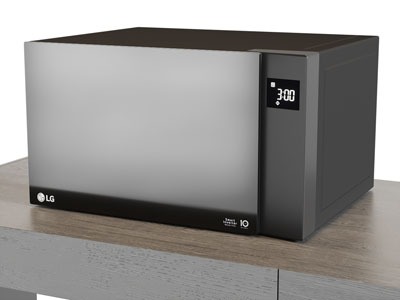 现代微波炉厨房电器3d模型 现代微波炉厨房电器