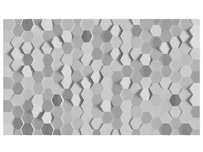 现代多边形拼接背景墙