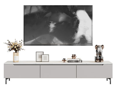 现代电视柜 电视机3d模型 现代电视柜 电视机