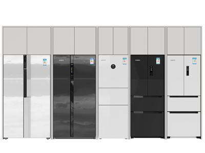 现代冰箱柜3d模型 现代冰箱柜