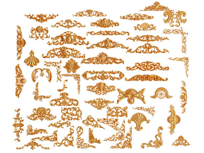 欧式雕花装饰构件