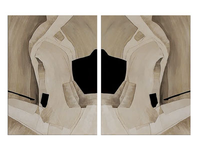 侘寂风装饰挂画3d模型 侘寂风装饰挂画