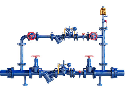 工业风loft水管、管道、阀门、弯管