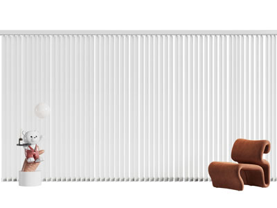 现代垂直竖叶窗帘、遮阳帘、梦幻帘