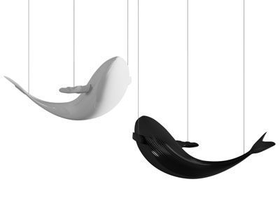 现代鲸鱼吊灯