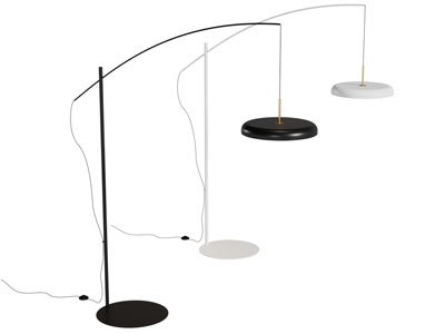 现代钓鱼落地灯