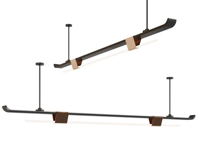 新中式一字吊灯