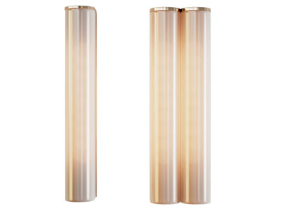 现代圆柱形灯罩壁灯