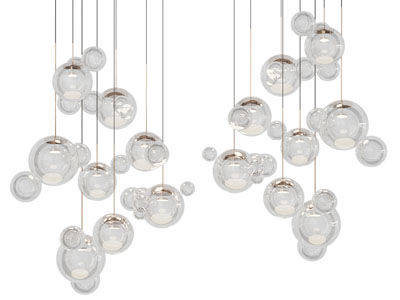 现代水晶泡泡吊灯