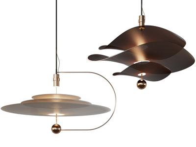 现代轻奢彩色灯罩吊灯