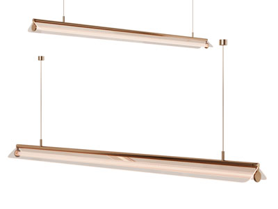 现代一字办公吊灯