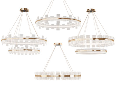 现代水晶圆形吊灯